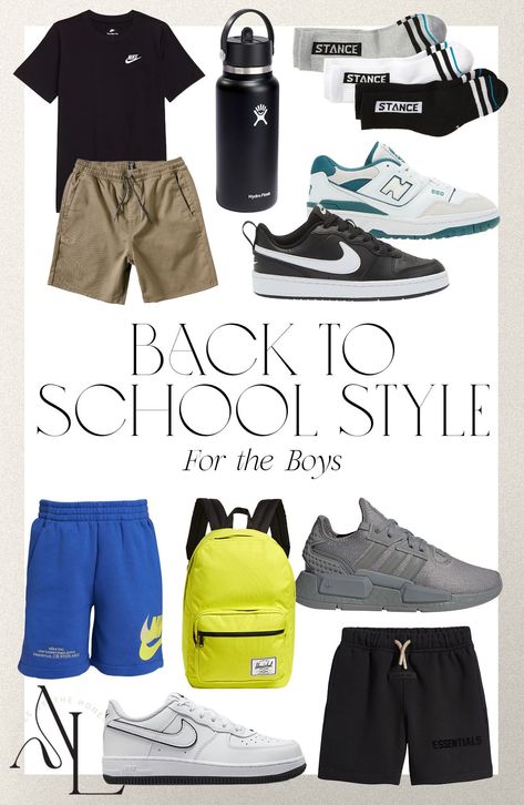 Can you girls believe that we’re so close to the school year?! If you’re still doing some back-to-school shopping for the kiddos like I am, I rounded up the cutest back-to-school style for the boys and girls. These are a few good staples they’ll love to kick off the new year! Tap to read about my favorite back to school styles for the boys! Back To School Outfits Middle School Boy, First Day Of School Outfit Boy, Back To School Boy Outfits, Back To School Outfits For Boys, Elementary Boy Outfits, Toddler Boy School Outfits, Boys Back To School Outfits 2024, Middle School Boys Outfits, Boys Back To School Outfits