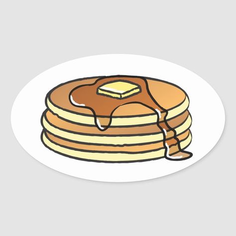 How To Draw Pancakes, Pancake Embroidery, Stack Of Pancakes Tattoo, Pancake Drawing Easy, Pancake Sketch, Pancake Doodle, Pancake Cartoon, Pancake Tattoo, Pancakes Drawing