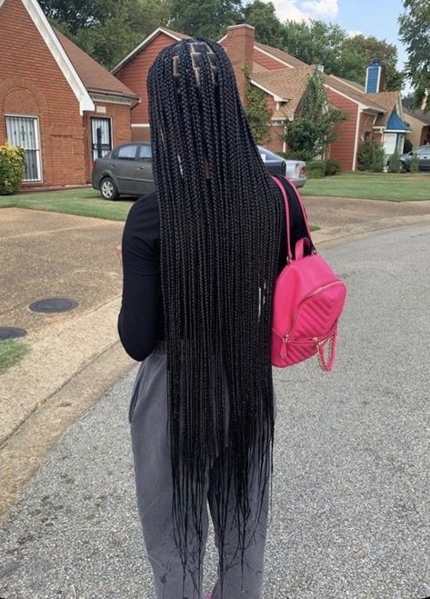 Hair Colors Without Bleaching For Black Hair, Medium Knotless Box Braids Long, Smeduiem Knotless, Med Knotless Braids, Long Knotless Box Braids, Small Medium Knotless Braids, Medium Knotless Braids Hairstyles, Medium Knotless Braids, Big Box Braids Hairstyles