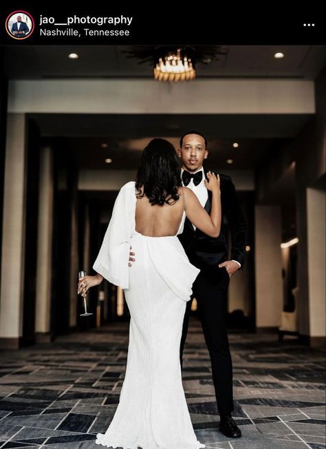 Intimate Wedding Black Couple, Black Wedding Poses, Boss Couple Photoshoot, Black Couples Photoshoot Poses, Hotel Couple Photoshoot, Black Couples Engagement Pictures, Black Wedding Photography, Power Couple Photoshoot, Black Couple Engagement Photos