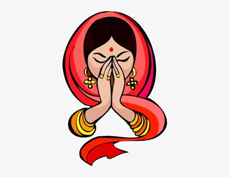 Namaskar Hands Images, Namaskar Hands, Hands Images, Marriage Wall Art, Namaste Art, Woman Praying, Shadi Card, Png Images For Editing, Banner Clip Art