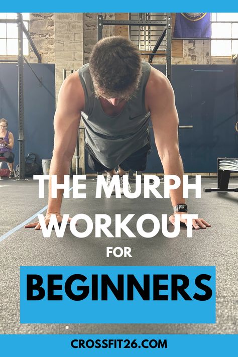 Murph is a hero workout that's done at CrossFit gyms nationwide on Memorial Day. Here's a beginner-friendly version you can do if you're new to working out! #crossfit #stlouisfitness #murph #murphchallenge Murph Challenge Training, Scaled Murph Workout, Murph Crossfit Workout, The Murph Workout Modified, Murph Workout Variations, Murph Workout Crossfit, The Murph Workout, Hero Workouts Crossfit, Modified Murph Workout