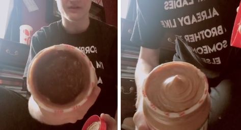 Viral Hack Will Bring All The Leftover Peanut Butter To The Top Of The Jar – 12 Tomatoes Viral Hacks, Peanut Butter Jar, Life Tools, 12 Tomatoes, Peanut Butter Lovers, The Jar, Tomatoes, Peanut Butter, Jelly