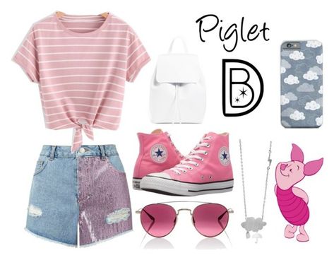 "Piglet" by infinicized ❤ liked on Polyvore featuring Miss Selfridge, Barton Perreira and UGG Australia Piglet Disneybound, Couples Disneybound, Disney Princess Inspired Outfits, Piglet Disney, Disneybound Ideas, Characters Costumes, Disney Bound Outfits Casual, Princess Inspired Outfits, Disney Fits