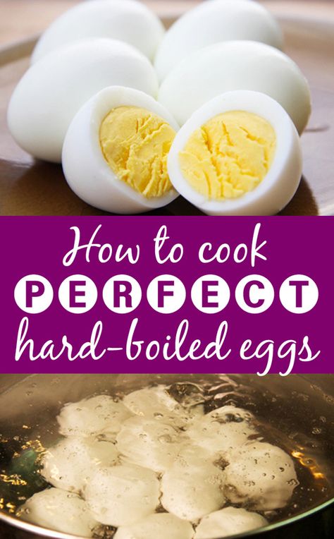 Creative Egg Recipes, Hard Boil Eggs, Cooking Hard Boiled Eggs, Boil Eggs, Peeling Hard Boiled Eggs, Making Hard Boiled Eggs, Perfect Hard Boiled Eggs, Creamy Eggs, Egg Diet Plan