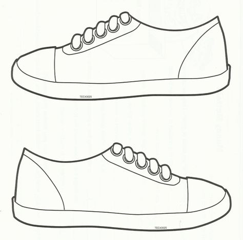 Shoe Outline, Drawing Colouring, Shoe Template, Boy Clipart, Design Your Own Shoes, White Canvas Shoes, Kids Hat, Outline Drawing, Shoes Drawing