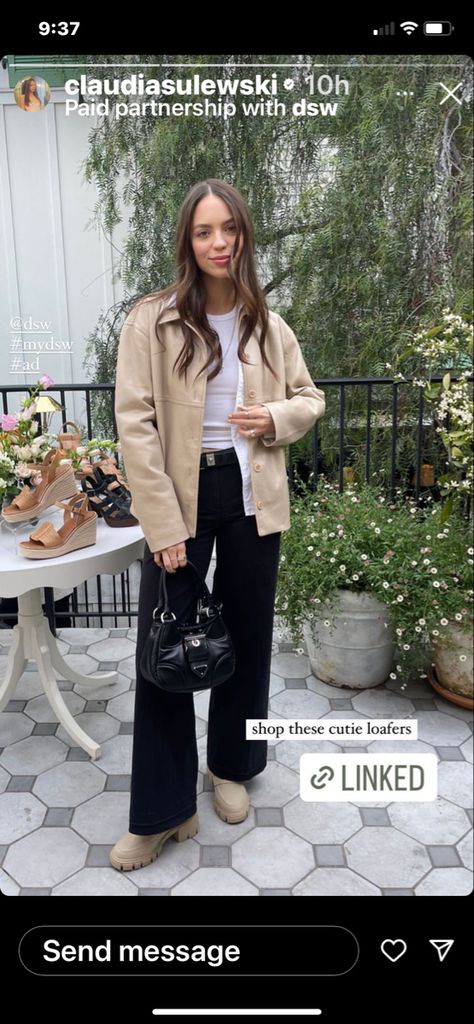 Claudia Sulewski Outfit, Claudia Sulewski, Instagram Story, Mood Board, Fall Outfits, Loafers, On Instagram, Instagram, Autumn Outfits