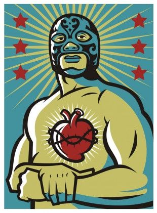 corazonlatino Poster Grafico, Procreate Ideas, Mexican Wrestler, Mexico Art, Art Et Illustration, Mexican Culture, Arte Popular, Art Pop, Mexican Art