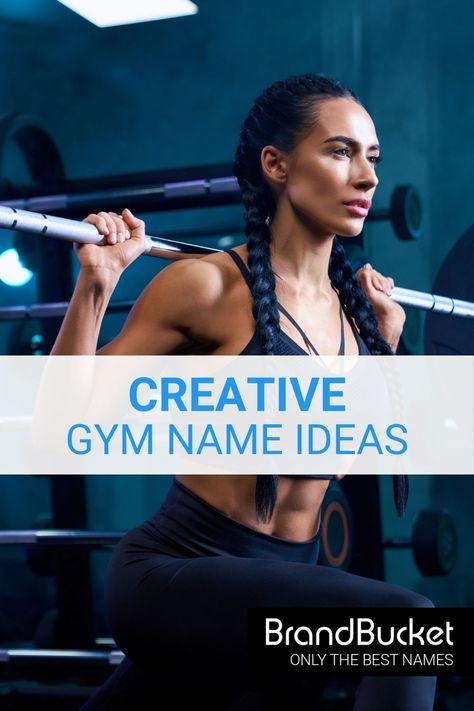 This curated and catchy list of gym business name ideas will give you the inspiration you need to get started with your own gym business. Find 50+ catchy brand names for gyms that will make your customers want to come back day after day. Check out the names now! gym business names, gym clothes business name, gym business, gym names ideas, gym names creative, gym names, gym names ideas words, gym names logo, gym names ideas fitness, fitness business names, fitness business names ideas Gym Names Creative, Gym Names Ideas, Fitness Business Names, Gym Name Ideas, Store Names Ideas, Personal Trainer Business, Gym Business, Group Names Ideas, Business Name Ideas