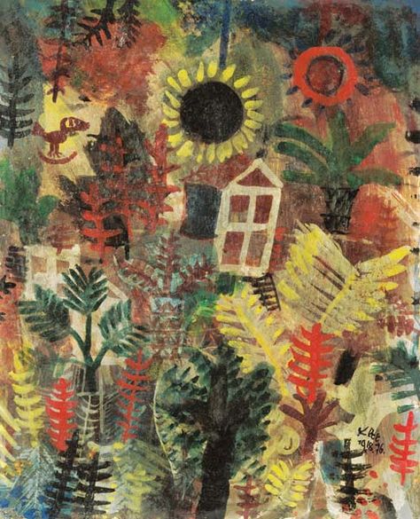 Garden landscape. - Paul Klee as art ... Klee Paintings, Paul Klee Paintings, Paul Klee Art, Hur Man Målar, Paul Klee, Garden Landscape, Landscape Canvas, Henri Matisse, Pablo Picasso