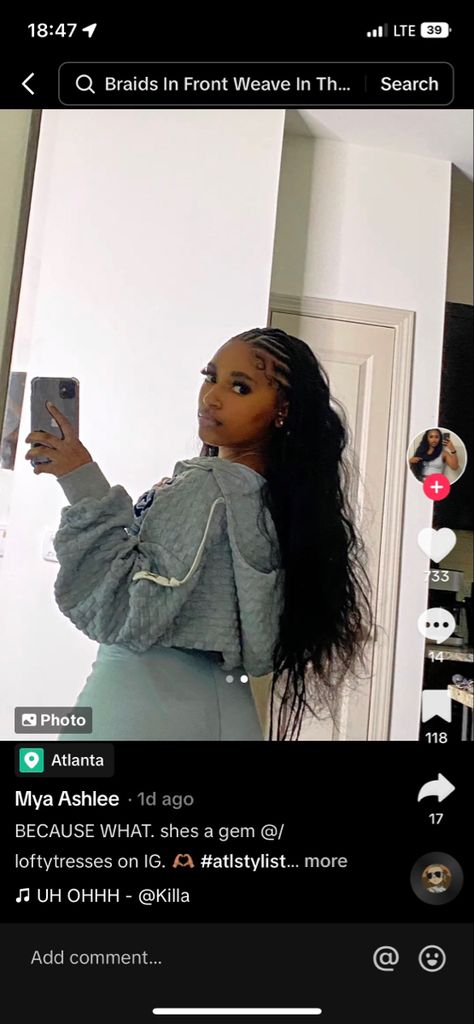 Fulani Mermaid Braids, Honey Blonde Fulani Braids, Small Fulani Braids, Half Braided Hairstyles, Mermaid Braid, Tree Braids, Hairstyle Inspo, From Tiktok, Fulani Braids