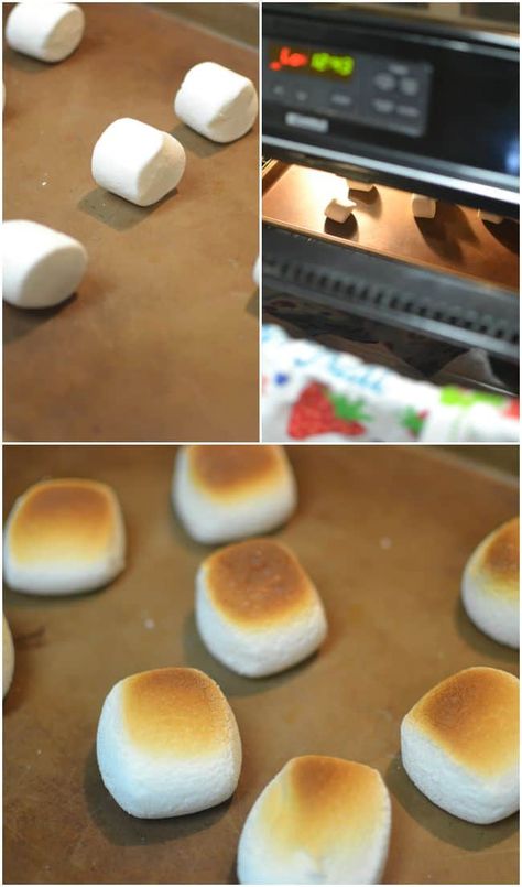 Super simple way to have toasted marshmallows without the fire pit. Marshmallow Milkshake, Toast Marshmallows, Marshmallow Ideas, Best Milkshakes, Pastry Recipe, Toasted Marshmallow, Smoothie Shakes, Gluten Free Chocolate, Milkshakes