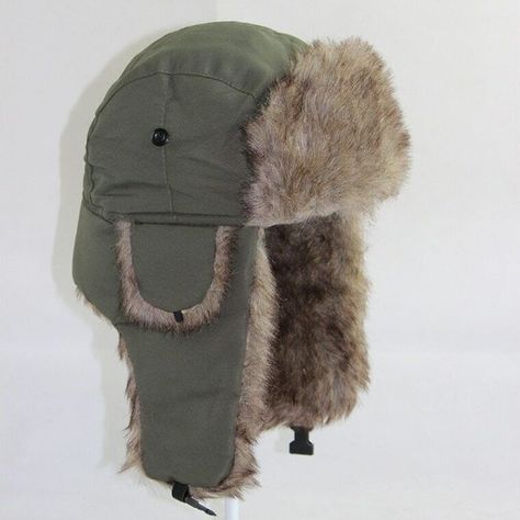 Trooper Hat, Y2k Hat, Russian Hat, Snow Hat, Flap Hat, Ski Hat, Faux Fur Hat, Outdoor Cap, Ski Hats