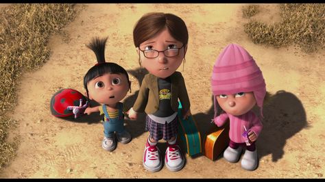 Easter Eggs In Movies, Chipmunks Movie, Agnes Despicable Me, Honeymoon Avenue, Pumkin Carving, Orphan Girl, Trio Halloween Costumes, Cute Minions, Halloween Costumes For 3