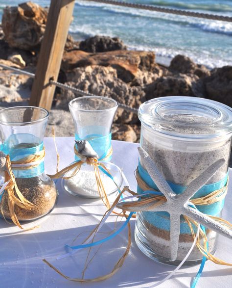 Sand ceremony Budget Beach Wedding, Sand Ceremony Set, Diy Beach, Sand Ceremony, Beach Diy, Wedding Vases, June Wedding, Beach Weddings, Event Ideas