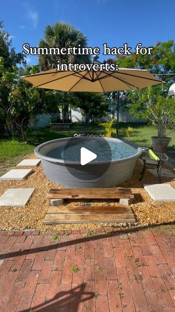 Cowboy Pool, Small Circle Of Friends, Stock Tank Pool, Tank Pool, Jensen Beach, Cottage Garden Design, Circle Of Friends, Stock Tank, Small Circle