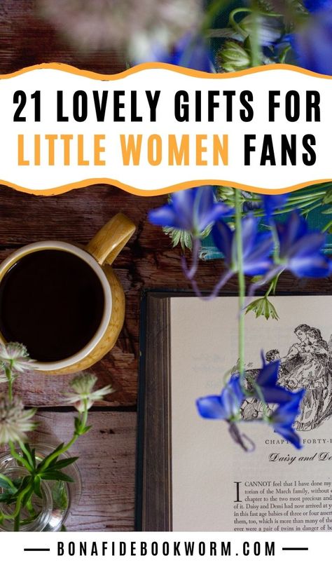 Little Women Gift Ideas, Little Women Gifts, Little Women Decor, Bookish Living Room, Little Women Party Theme, Little Women Party, Little Women Christmas, Little Women Aesthetic, Book Gifts Diy