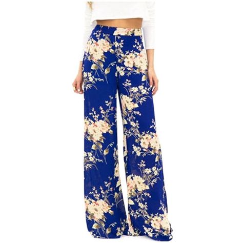 Pallazio Pants, Palazzo Pants Outfit, Woman Trousers, Printed Pants Style, Flower Pants, Straight Cut Pants, Leather Bustier, Printed Palazzo Pants, Palazzo Pant