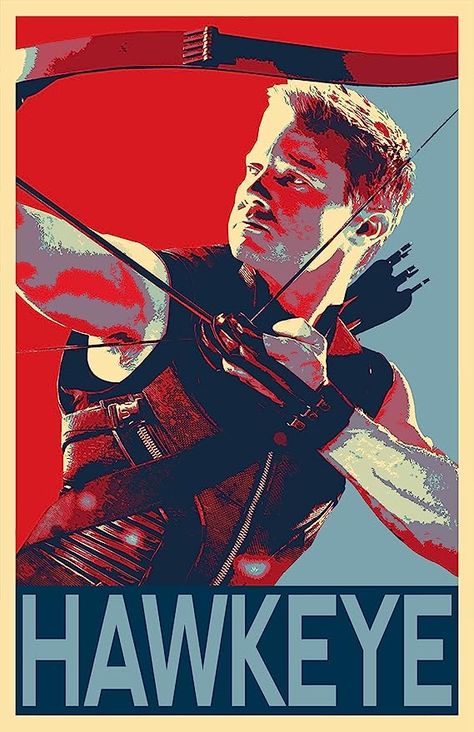 Amazon.com: Hawkeye Illustration - Marvel Avengers Superhero Pop Art Home Decor Poster Print (11x17 inches): Posters & Prints Pop Art Home Decor, Superhero Pop Art, Marvel Hawkeye, Pop Characters, Avengers Film, Johnny Depp Movies, Straight Outta Compton, Avengers Art, Avengers Superheroes