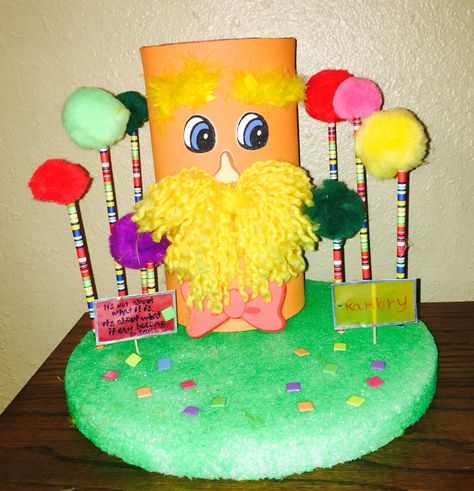 lorax Valentine box #lorax #valentines #mustache #drsuess Lorax Valentine Boxes, Valentine Boxes, My Funny Valentine, The Lorax, Valentine Box, Happy Heart, Funny Valentine, Fun Stuff, Party Planning