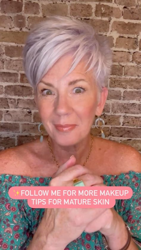 Marcy Jo Dixon (@marcy_jo_) | Instagram profile Natural Highlights, My Top 3, Going Gray, September 21, Short Hair Haircuts, Pixie Hairstyles, Lip Color, Great Hair, Pixie Haircut