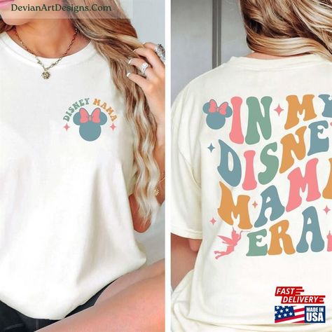 Custom In My Disney Mom Era Shirt Minnie Mouse Hoodie Unisex Check more at https://devianartdesigns.com/product/custom-in-my-disney-mom-era-shirt-minnie-mouse-hoodie-unisex/ Minnie Mouse Hoodie, Disney Mom, Disneyland Shirts, Mom Era, Disneyland, Kangaroo, Minnie Mouse, France, Disney