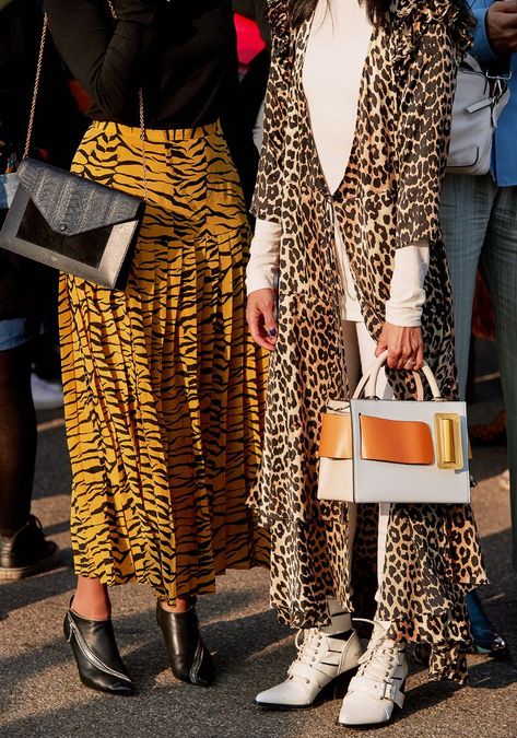 Bad taste trend: bloggers in animal print Italian Girl Style, Animal Print Outfits, Cool Summer Outfits, Street Style Trends, Milan Fashion Weeks, Style Trends, Fashion Week Street Style, Instagram Inspo, Street Style Looks