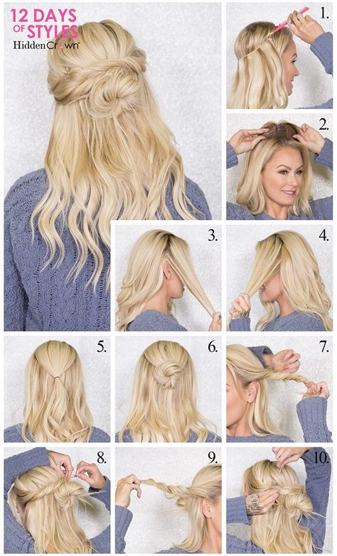 Cute Fall Hairstyles, Hair Extensions Tutorial, Marine Ball, Diy Updo, Halo Extensions, 5 Minute Hairstyles, Fall Hairstyles, Saving Hacks, Halo Hair Extensions