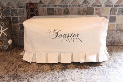 Toaster Oven Cover  This is not your Mother's toaster oven cover :) Toaster Oven Cover, Oven Covers, Oven Cover, Toaster Cover, Small Kitchen Organization, Appliance Covers, Small Organization, Toaster Oven, Quilt Sewing