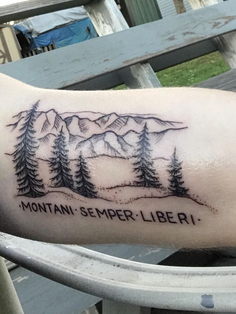 Wv Tattoo Ideas, Wv Tattoo, Allegheny Mountains, Mountain Tattoo