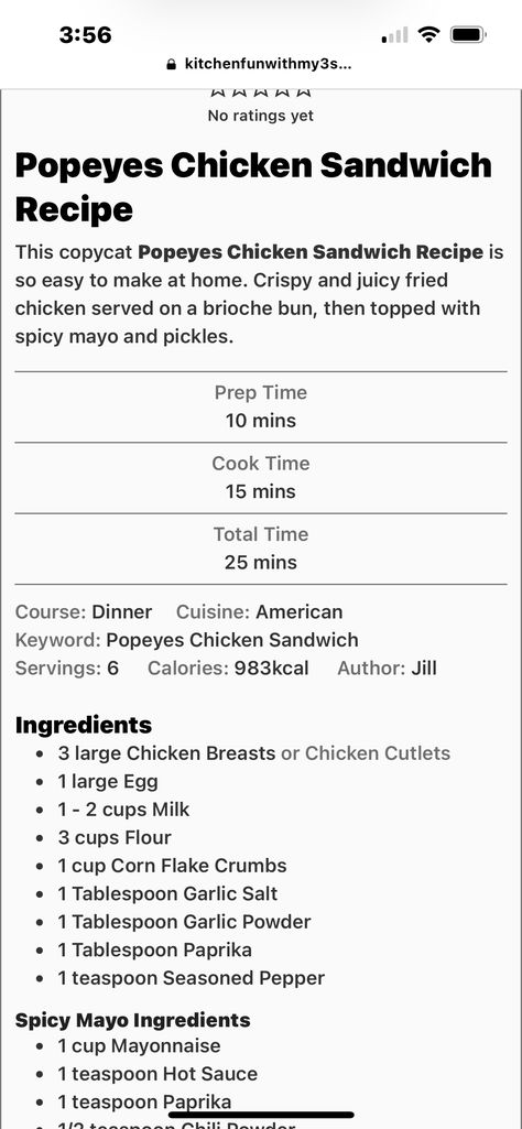 Spicy Mayo For Chicken Sandwich, Popeyes Spicy Mayo, Popeyes Spicy Chicken Recipe, Popeyes Chicken Sandwich Recipe, Popeyes Chicken Sandwich, Chicken Sandwich Recipe, Popeyes Chicken, Pork Fried Rice, Chicken Sandwich Recipes