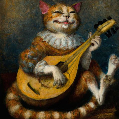 Van Gogh Flowers, Medieval Paintings, Galleria D'arte, Baroque Painting, Baroque Art, Classic Paintings, Old Paintings, Fat Cats, Cat Painting