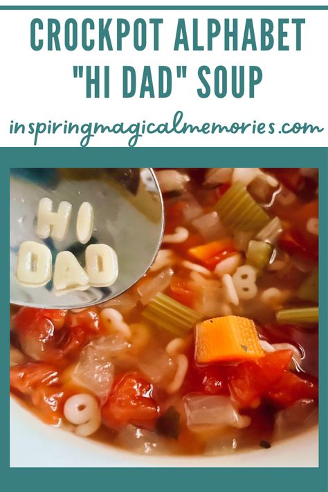 Crockpot Alphabet Soup, Goofy Movie Dinner, Alphabet Soup Recipe, Steak Marinade Easy, Disney Movie Night Dinner, Movie Night Dinner, Disney Inspired Food, A Goofy Movie, Movie Night Food