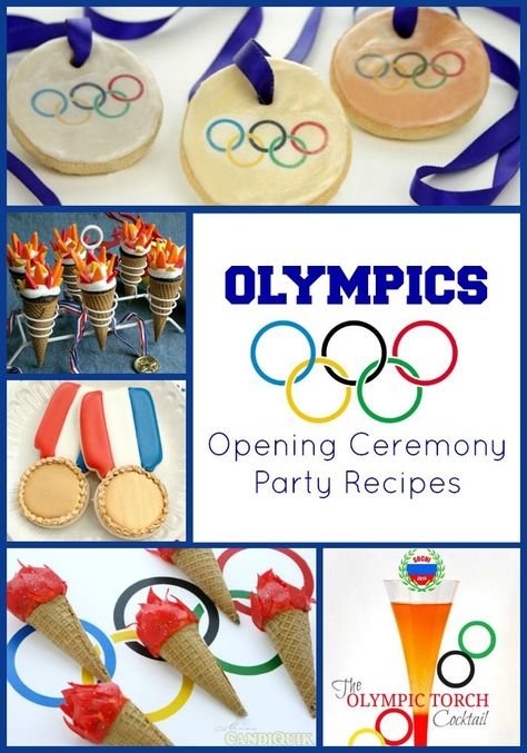 Olympics Opening Ceremony Party Recipe: Click through for some fun Olympic Opening Ceremony Party Recipes to inspire you! Jo Lynne Shane Olympic Theme Party, Olympics Party, Olympic Idea, Olympics Activities, Olympic Party, Jolynne Shane, Olympics Opening Ceremony, Olympic Torch, Easy Party Food