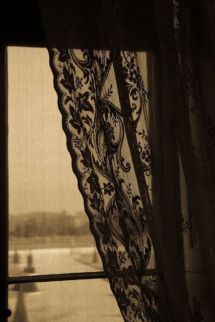 black lace Black Lace Curtains, Southern Gothic Aesthetic, Curtain Divider, Curtains Vintage, Curtains Classic, French Curtains, Ikea Curtains, Layered Curtains, Yellow Curtains