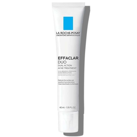 Clear Blackheads, Effaclar Duo, La Roche Posay Effaclar, Oily Skin Acne, Benzoyl Peroxide, Acne Spots, Acne Remedies, Acne Blemishes, Best Moisturizer