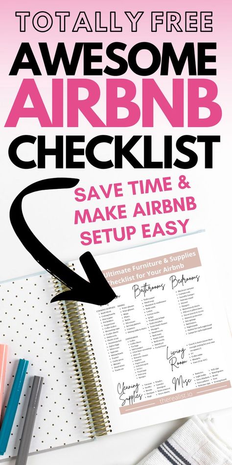 100+ Essential Items to Set Up Your Airbnb! Airbnb Decor Room Ideas For When You Start an Airbnb Airbnb Supply Checklist, How To Furnish An Airbnb On A Budget, Airbnb Inventory Checklist, Air B&b Decor Ideas, Air Bnb Ideas Decor Living Room, Affordable Bedroom Makeover, Airbnb Decor Room Ideas, Start An Airbnb, Airbnb Checklist