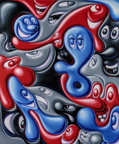 Kenny Scharf, Carnival Posters, Dimensional Wall Art, Hd Wallpaper 4k, Diamond Dust, Beauty Art Drawings, Surrealism Painting, Dope Art, Keith Haring