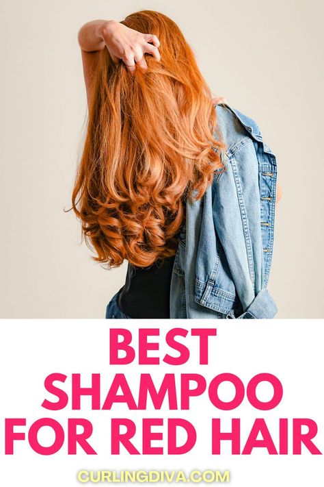 Best shampoo for red hair How To Brighten Red Hair, Maintaining Red Hair Color, Red Hair Facts, Red Head Outfits, Shampoo For Red Hair, Red Hair Shampoo, Natural Auburn Hair, Redhead Hair Color, Makeup Tips For Redheads