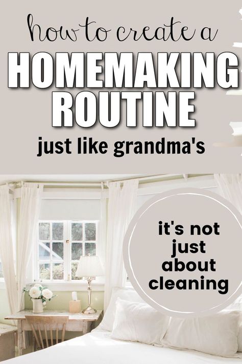 Homemaking Routine, Vintage Homemaking, Fly Lady Cleaning, Homemaking Binder, Housekeeping Schedule, Homemaker Schedule, Daily Routine Schedule, Cottagecore Living, Happy Homemaking