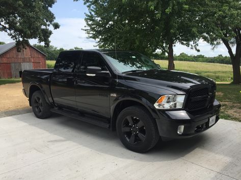 Black Ram 1500, Dodge Ram 1500 Hemi, Ram Cars, Johnson House, Full Size Pickup Truck, Dropped Trucks, Project Cars, Car Wraps, Ram Trucks