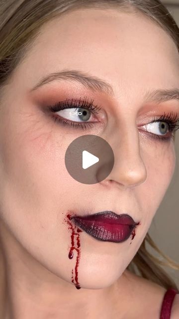 Hailee Jones | Beauty Creator on Instagram: "Victorian era vampire queen 🥀⚰️🩸  @hourglasscosmetics concealer @nyxcosmetics foundation, beach casual plumping lip balm @elfcosmetics brow lift, retractable eyeliner  @hudabeautyshop mercury retrograde palette @undone_beauty wild rose unlimited stick @thrivecausemetics mascara @gxvebeauty original recipe lipstick  @tower28beauty superdew highlight balm  #halloweenmakeup #vampiremakeup #makeuptutorial  Halloween makeup, vampire makeup, makeup inspo, Halloween costume, dark feminine aesthetic, dark feminine makeup, Victorian era costume, makeup tutorial, Halloween makeup ideas, beauty community, vampy makeup" Original Vampire Aesthetic, Victorian Era Vampire, Vampire Queen Aesthetic, Victorian Era Costume, Feminine Aesthetic Dark, Halloween Makeup Vampire, Vampire Halloween Makeup, Vampire Makeup Tutorial, Dark Feminine Makeup