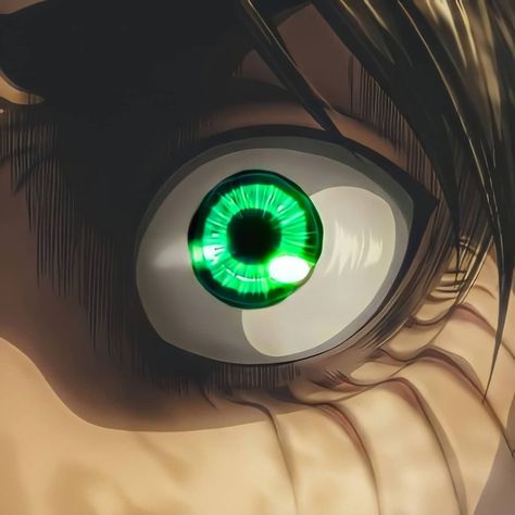 Titan Eye, Images Kawaii, Attack On Titan Season, Attack On Titan Eren, Body Reference Drawing, Aesthetic Japan, October 8, Attack On Titan Art, Eren Jaeger