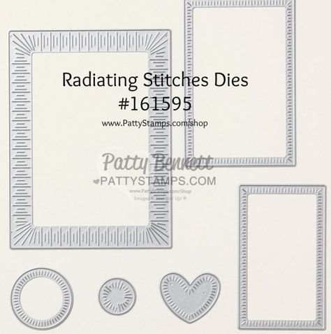 Su Radiating Stitches Dies, Stampin Up Radiating Stitches Dies Cards, Stampin Up Radiating Stitches Dies, Radiating Stitches Dies Cards, Stampin Up Online Exclusives, Stitch Dies, Radiating Stitches Dies, Cardmaking Tutorials, Layering Ideas