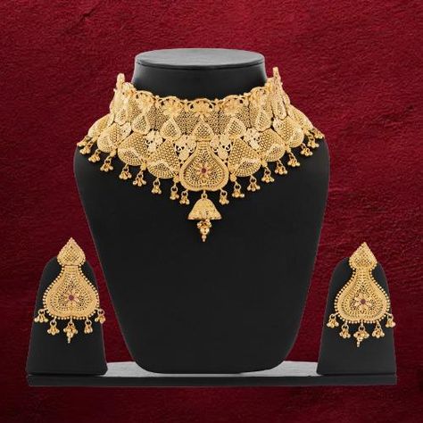 Bridal gold jewellery indian