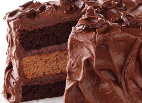 Desserts & Sweets — Sandra Lee Semi-Homemade Sandra Lee Semi Homemade Recipes, Semi Homemade Recipes, Chocolate Swirl Cake, Dark Chocolate Fudge Cake, Sandra Lee Recipes, Milk Chocolate Frosting, Boxed Cake Mixes Recipes, Dark Chocolate Fudge, Homemade Recipes Dessert