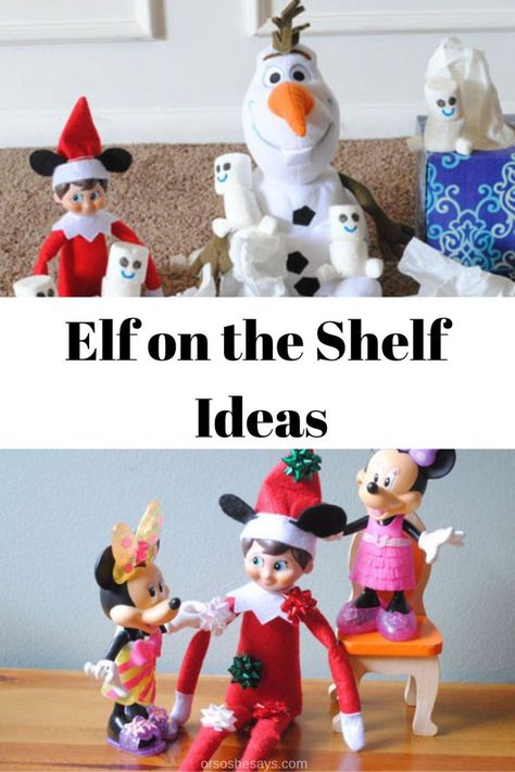 Adelle has put a spin on a popular Christmas tradition and is sharing Elf on the Shelf Disney Style today! Get all her ideas on www.orsoshesays.com. #elfontheshelf #disney #disneyelfontheshelf #elfontheshelfideas #elf #christmas #familytraditions Elf On The Shelf Disney, Disney Mickey Mouse Clubhouse, Disney Movie Night, Elf Magic, Elf Activities, Disneyland Vacation, Christmas Surprise, Christmas Tradition, Elf Christmas