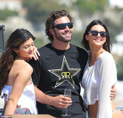 Kylie Jenner, Brody Jenner, and Kendall Jenner Kardashian Holiday, Kardashian Beauty, Brody Jenner, Jenner Photos, Jet Skis, Jenner Family, Kardashian Family, Luxury Yacht, Keeping Up With The Kardashians