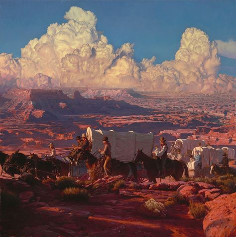 Mark Maggiori, Western Artwork, Western Paintings, Cowboys And Indians, Cowboy Art, Southwest Art, Dope Art, American West, Western Art