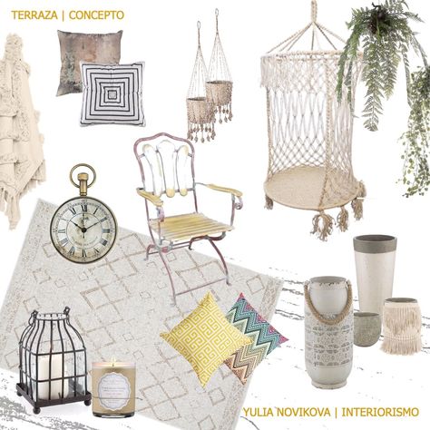 Terraza Shabby Chic Paint Color Swatches, Shabby Chic Interior Design, Design Mood Board, Chic Interior Design, Shabby Chic Interiors, Interior Design Mood Board, Chic Interior, Online Interior Design, Yellow Wallpaper